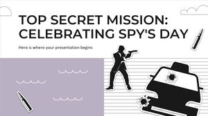 Missão ultrassecreta: celebrando o dia do espião