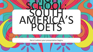 Leçon de littérature pour le lycée : les poètes d'Amérique du Sud