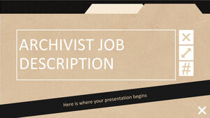 Archivist Job Description