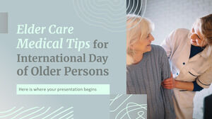 نصائح طبية لرعاية المسنين لليوم العالمي لكبار السن