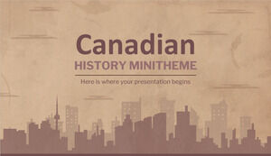 Minithème de l'histoire du Canada