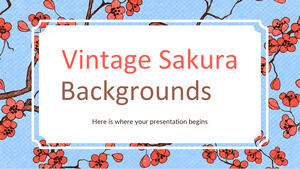 Vintage Sakura Backgrounds