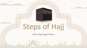 Pasos del Hajj: Peregrinación Islámica a La Meca