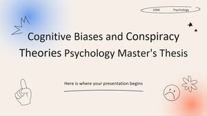 Когнитивные предубеждения и теории заговора Магистерская диссертация по психологии
