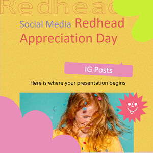 Social Media Redhead Appreciation Day Post IG