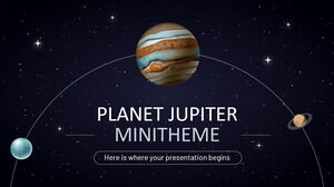 Minithème Planète Jupiter