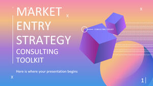 Набор инструментов для консультирования по стратегии выхода на рынок