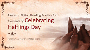 小学生のためのファンタスティックフィクション読書練習：Halflings Dayを祝う