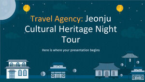 Туристическое агентство: Ночной тур по культурному наследию Чонджу