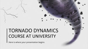 Курс динамики торнадо в университете