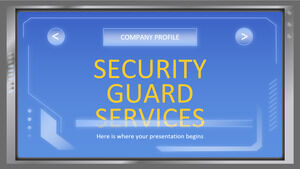 Profilo aziendale dei servizi di guardia giurata