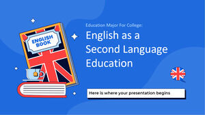 Especialización en educación para la universidad: educación en inglés como segundo idioma