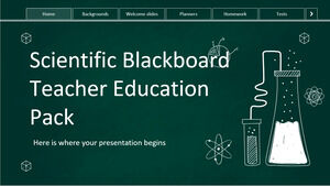 حزمة تعليم معلم Blackboard العلمية