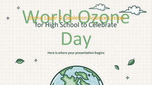 Озоновый слой и истощение: урок естествознания для старших классов в честь Всемирного дня озонового слоя