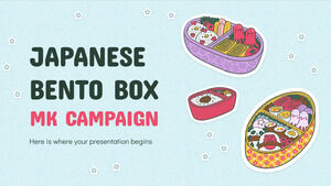 Японская кампания Bento Box MK