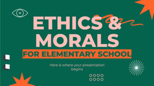 초등학교 윤리 및 도덕 수업