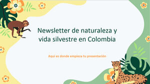 Buletin informativ columbian pentru natură și viață sălbatică