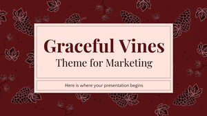 Thème Graceful Vines pour le marketing