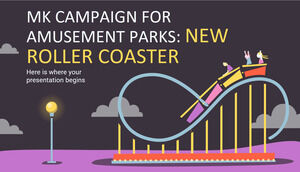 놀이공원을 위한 MK캠페인: 새로운 롤러코스터