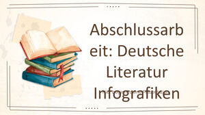 Infografía de tesis de literatura alemana