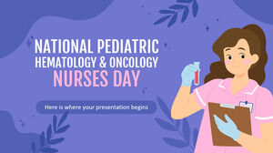 National Pediatric Hematology & Oncology Nurses Day
