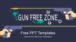 Plantillas de PowerPoint para Zona Libre de Armas