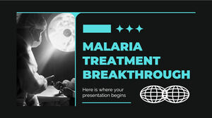 ความก้าวหน้าในการรักษามาลาเรีย