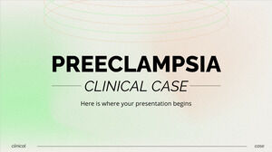 Cas clinique de prééclampsie