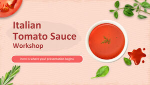 Italian Tomato Sauce Workshop