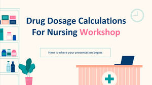 Cálculos de Dosagem de Medicamentos para Workshop de Enfermagem