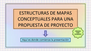 Cartes Conceptuelles Structures Proposition de Projet