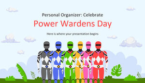 Personal Organizer: Comemore o Dia dos Guardiões do Poder