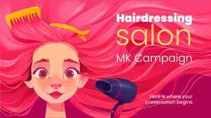 Friseursalon MK-Kampagne