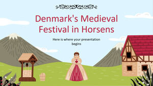 Festival medievale della Danimarca a Horsens