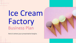 アイスクリーム工場の事業計画