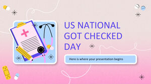 US-amerikanischer Got Checked Day