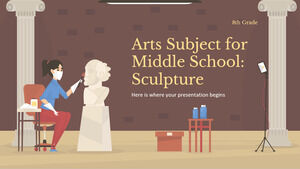 Kunstfach für die Mittelschule – 8. Klasse: Bildhauerei