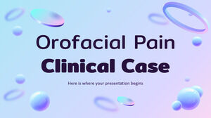 Cas Clinique Douleur Orofaciale