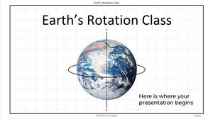 地球の回転クラス