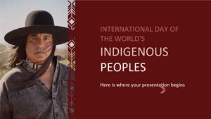 Día Internacional de los Pueblos Indígenas del Mundo Multipropósito