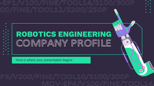 Robotik Mühendisliği Şirket Profili