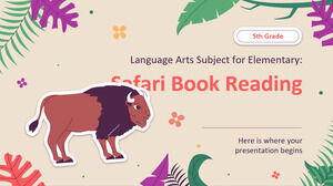 Pelajaran Seni Bahasa untuk SD - Kelas 5: Membaca Buku Safari