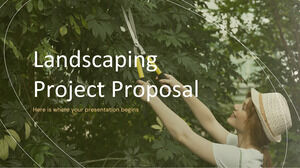 園林綠化項目提案