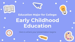 Jurusan Pendidikan Perguruan Tinggi: Pendidikan Anak Usia Dini