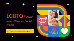 LGBTQ+-Sensibilisierungsplan für soziale Medien