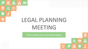 Întâlnire de planificare juridică