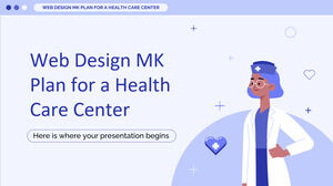 Webdesign-Marketingplan für ein Gesundheitszentrum