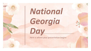 Nationaler Georgia-Tag