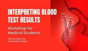 Workshop sull'interpretazione dei risultati degli esami del sangue per studenti di medicina