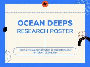 Ocean Deeps Araştırma Posteri